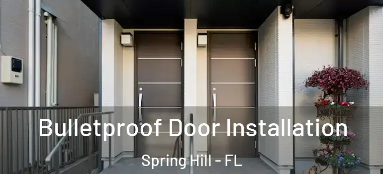  Bulletproof Door Installation Spring Hill - FL