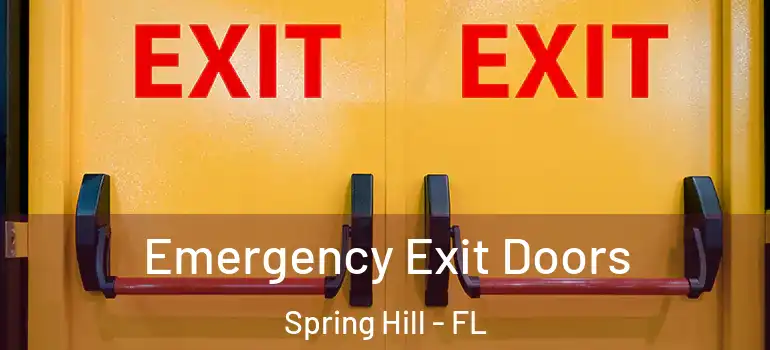  Emergency Exit Doors Spring Hill - FL